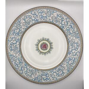 Vintage Wedgwood Praze Turquoise Dinner Plates 10 3/4” Set of 4 W2830 England